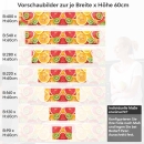 Mobile Preview: Küchenrückwand Folie Citrus Fructus Variantenauswahl Vorschaubild Höhe 60cm