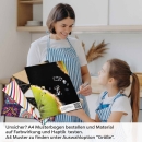 Mobile Preview: Küchenrückwand Folie Kiwi Splash A4 Muster