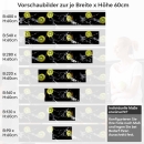 Mobile Preview: Küchenrückwand Folie Kiwi Splash Variantenauswahl Vorschaubild Höhe 60cm