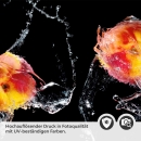 Mobile Preview: Küchenrückwand Folie Äpfel Splash Detailbild 2