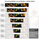 Mobile Preview: Küchenrückwand Folie tropische Früchte Variantenauswahl Vorschaubild Höhe 60cm
