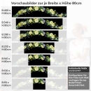 Mobile Preview: Küchenrückwand Folie Caipirinha Variantenauswahl Vorschaubild Höhe 80cm