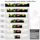 Mobile Preview: Küchenrückwand Folie erfrischende Früchte Variantenauswahl Vorschaubild Höhe 51cm