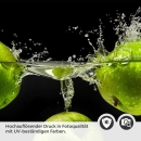 Mobile Preview: Küchenrückwand Folie grüne Äpfel Detailbild 2
