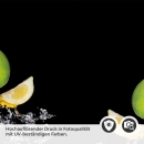 Mobile Preview: Küchenrückwand Folie tropische Früchte Detailbild 2