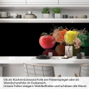 Mobile Preview: Küchenrückwand Folie farbige Äpfel Artikelbild 1