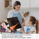 Mobile Preview: Küchenrückwand Folie Chilischote A4 Muster