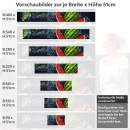 Mobile Preview: Küchenrückwand Folie Wassermelone & Früchtemix im Wasserspiel Höhe 51cm