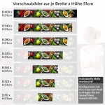 Mobile Preview: Küchenrückwand Folie Kräuter und Gewürze - Intensives Küchenflair Höhe 51cm