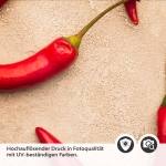 Mobile Preview: Küchenrückwand Folie Scharfe Chilis - Würze für Ihre Küche Detailbild 2