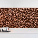 Mobile Preview: Küchenrückwand Folie Kaffeearoma - Meer an Bohnen Hauptbild 1