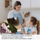Mobile Preview: Küchenrückwand Folie Edles Oliven-Motiv auf Holzoptik A4 Muster