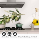 Mobile Preview: Küchenrückwand Folie Olivenzweige & Olivenöl - Mediterrane Eleganz Detailbild 1