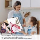 Mobile Preview: Küchenrückwand Folie Rot- und Weißwein - Kunstvolles Weinmotiv A4 Muster