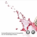 Mobile Preview: Küchenrückwand Folie Rot- und Weißwein - Kunstvolles Weinmotiv Detailbild 2