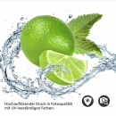 Mobile Preview: Küchenrückwand Folie Limetten Splash Detailbild 2