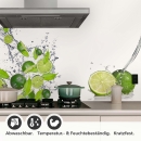 Mobile Preview: Küchenrückwand Folie spritzige Limetten Detailbild 1