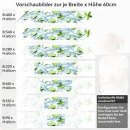 Mobile Preview: Küchenrückwand Folie spritzige Limetten & Minzen Variantenauswahl Vorschaubild  Höhe 60cm