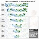 Mobile Preview: Küchenrückwand Folie spritzige Limetten & Eiswürfel Variantenauswahl Vorschaubild  Höhe 60cm