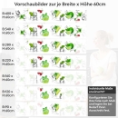 Mobile Preview: Küchenrückwand Folie spritzige Limetten & Kirschen Variantenauswahl Vorschaubild  Höhe 60cm