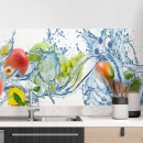 Mobile Preview: Küchenrückwand Folie Juicy Splash Hauptbild 1