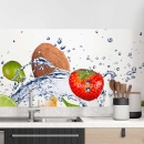 Mobile Preview: Küchenrückwand Folie Frutal Hauptbild 1
