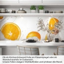 Mobile Preview: Küchenrückwand Folie Orangenmilch Artikelbild 1