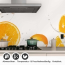 Mobile Preview: Küchenrückwand Folie Orangenmilch Detailbild 1