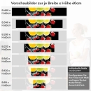 Mobile Preview: Küchenrückwand Folie Zitrusfrüchte Variantenauswahl Vorschaubild Höhe 60cm