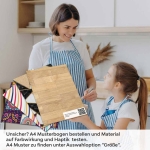 Mobile Preview: Küchenrückwand Folie Holzriemchen Holzoptik A4 Muster