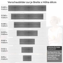 Mobile Preview: Küchenrückwand Folie elegante graue Holzimitation Höhe 60cm