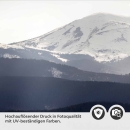 Mobile Preview: Küchenrückwand Folie dezente Berglandschaft Detailbild 2