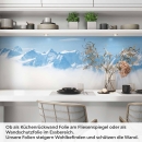 Mobile Preview: Küchenrückwand Folie Eisberge Artikelbild 1