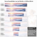 Mobile Preview: Küchenrückwand Folie morgentlicher Blick Variantenauswahl Vorschaubild Höhe 60cm