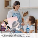 Mobile Preview: Küchenrückwand Folie verschneite Bergspitze A4 Muster