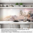 Mobile Preview: Küchenrückwand Folie verschneite Bergspitze Artikelbild 1