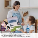 Mobile Preview: Küchenrückwand Folie idyllische Landschaft A4 Muster