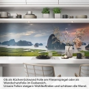 Mobile Preview: Küchenrückwand Folie idyllische Landschaft Artikelbild 1