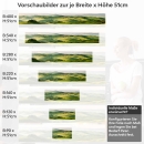 Mobile Preview: Küchenrückwand Folie Hügellandschaft Variantenauswahl Vorschaubild Höhe 51cm