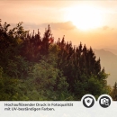Mobile Preview: Küchenrückwand Folie Abendlicher Bergzauber – Landschaft im Sonnenuntergang Detailbild 2