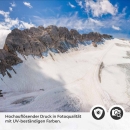 Mobile Preview: Küchenrückwand Folie Hochlandpanorama zwischen Eis & Grün Detailbild 2