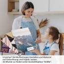 Mobile Preview: Küchenrückwand Folie Canyon Fluss & Berglandschaft A4 Muster