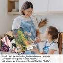 Mobile Preview: Küchenrückwand Folie Naturwunder am See A4 Muster