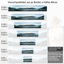 Mobile Preview: Küchenrückwand Folie Nebelwald & Berglandschaft Höhe 60cm
