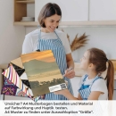 Mobile Preview: Küchenrückwand Folie sanfte Dämmerung A4 Muster