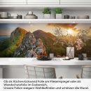 Mobile Preview: Küchenrückwand Folie slowakische Bergidylle Artikelbild 1