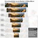 Mobile Preview: Küchenrückwand Folie slowakische Bergidylle Höhe 80cm