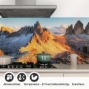 Mobile Preview: Küchenrückwand Folie Landschaft in goldener Stunde Detailbild 1