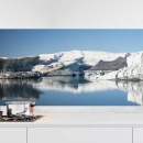 Mobile Preview: Küchenrückwand Folie Eismeer & Gletscherlandschaft Hauptbild 1