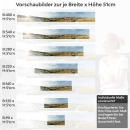 Mobile Preview: Küchenrückwand Folie Düne Nordsee Höhe 51cm